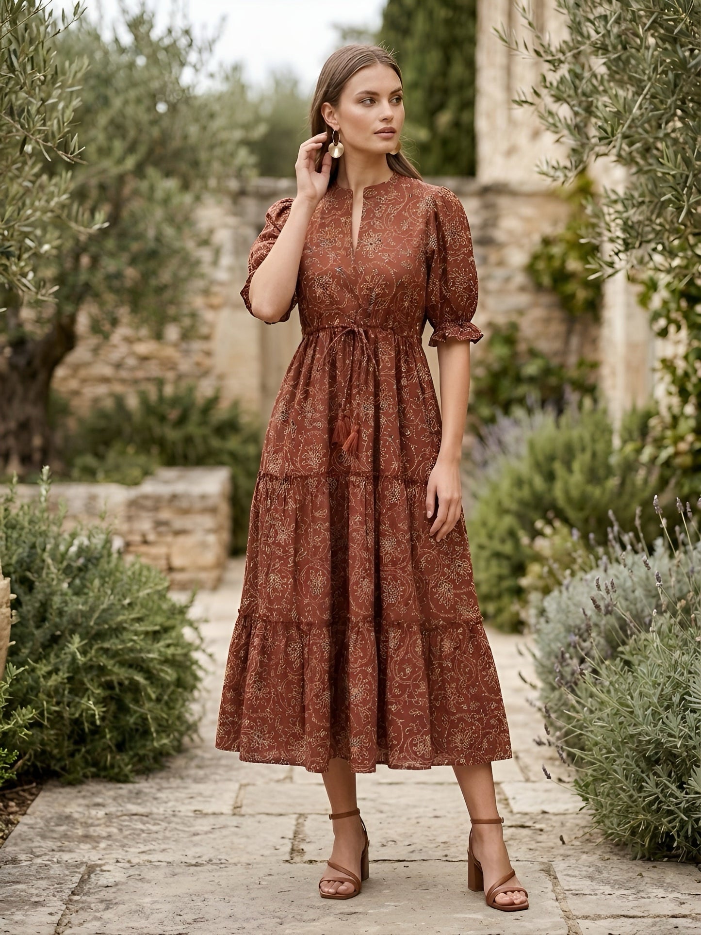 Floral Printed Dress