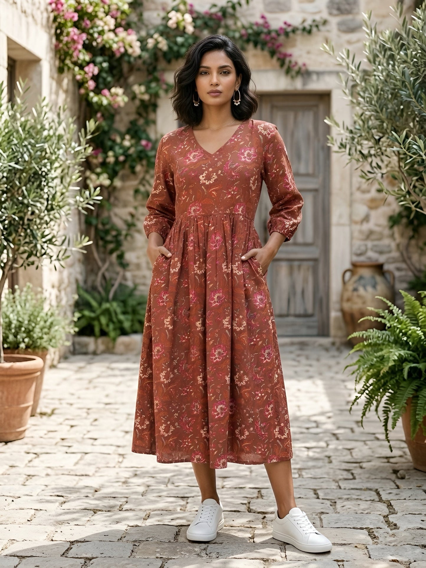 Floral Printed Dress
