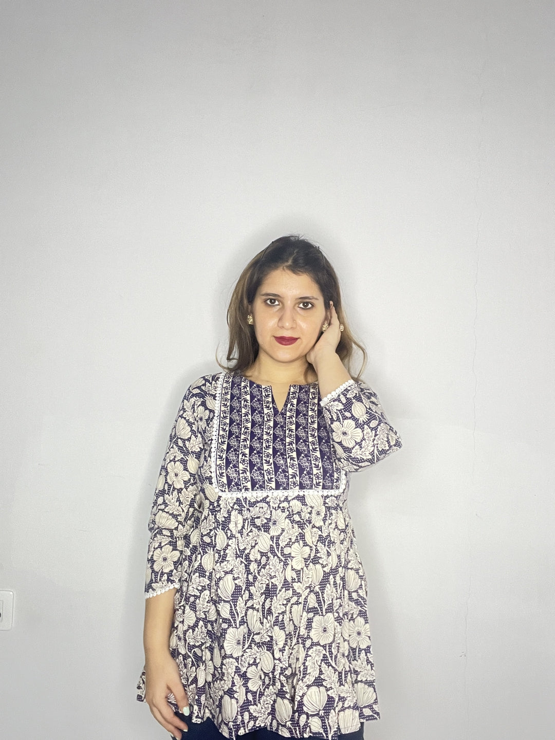 Cotton Printed Top