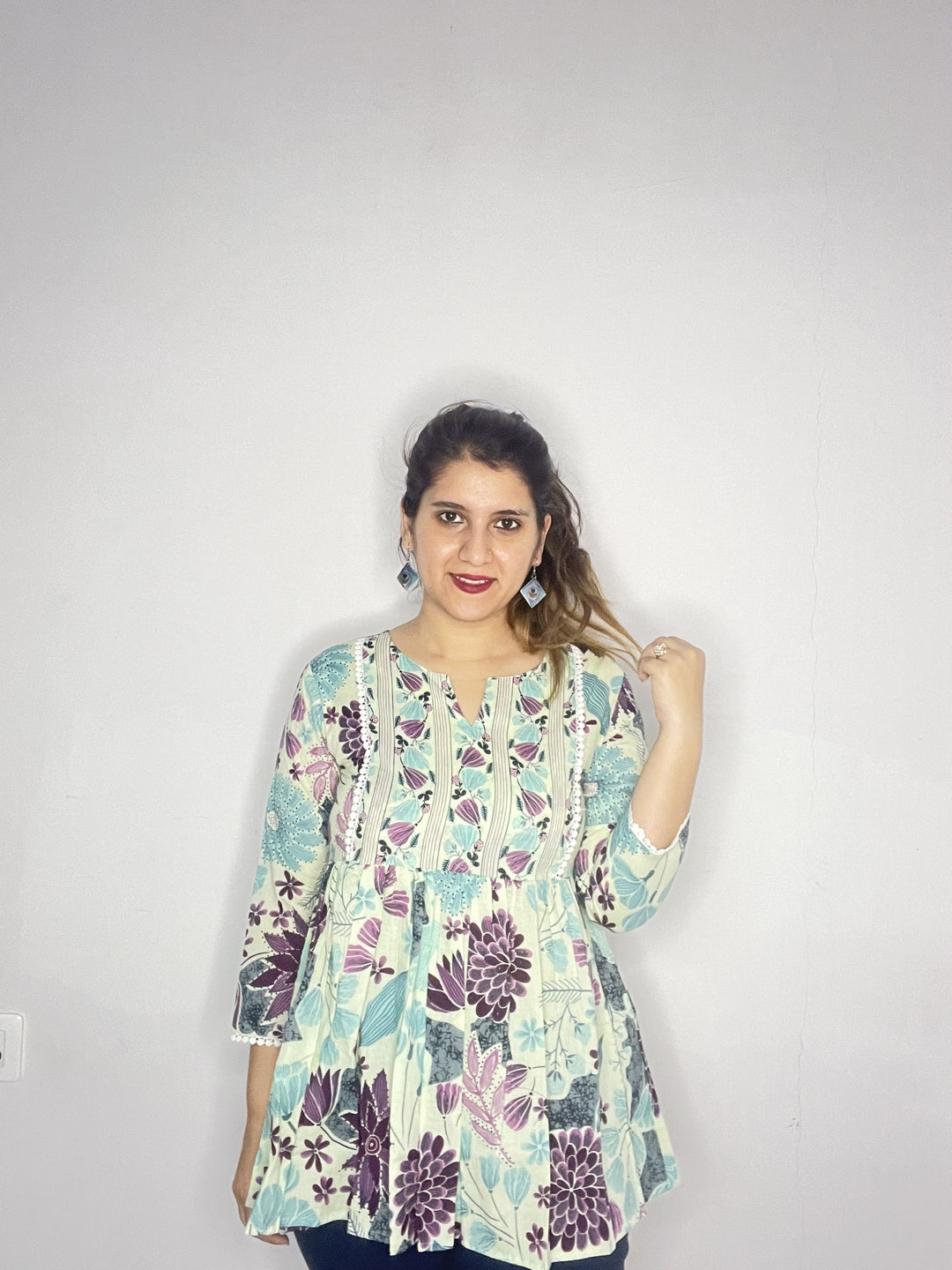 Cotton Printed Top