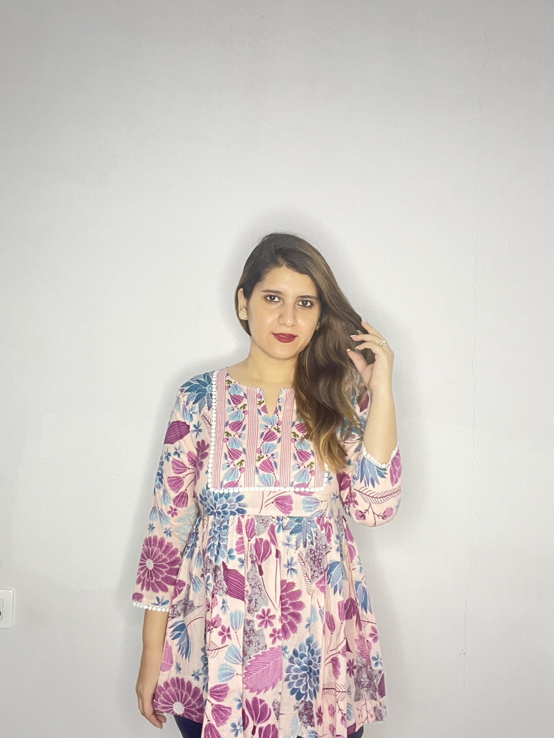 Cotton Printed Top