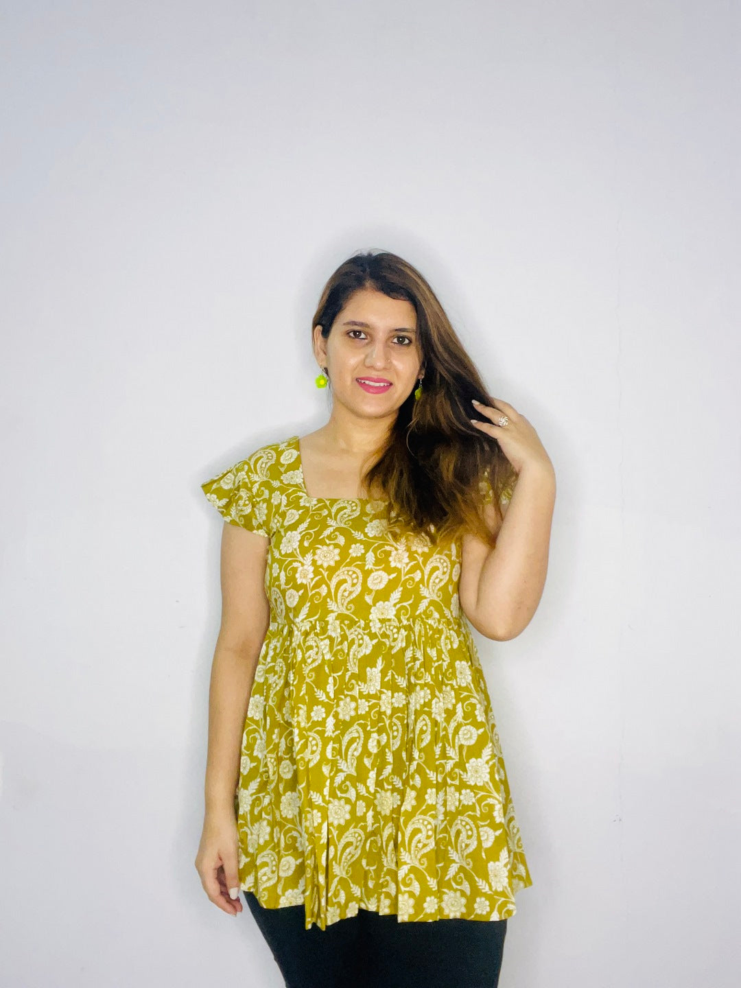 Cotton Printed Top