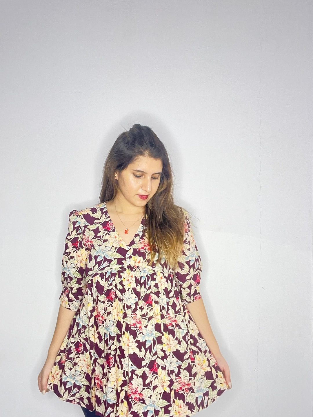 Cotton Printed Top