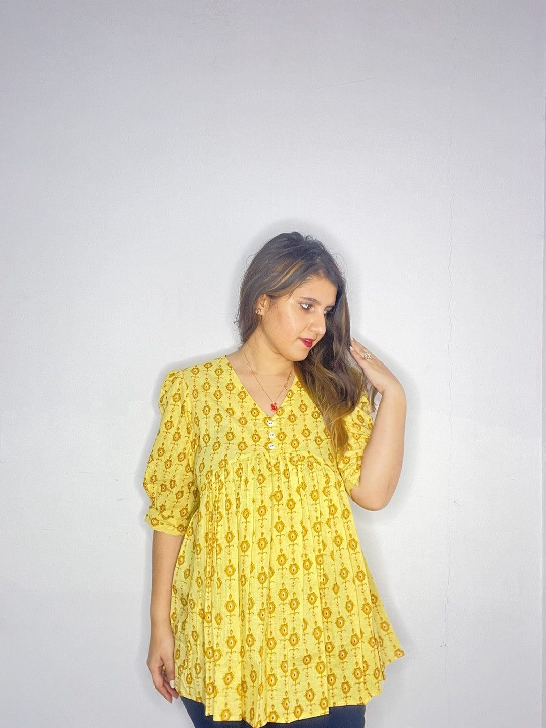 Cotton Printed Top