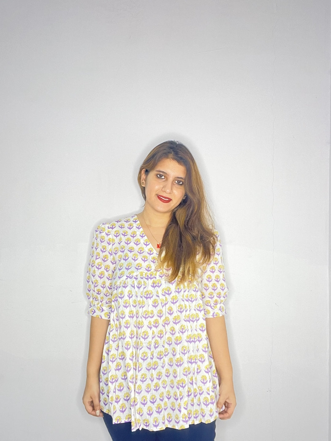 Cotton Printed Top