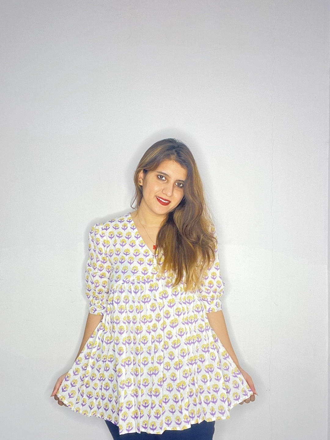 Cotton Printed Top