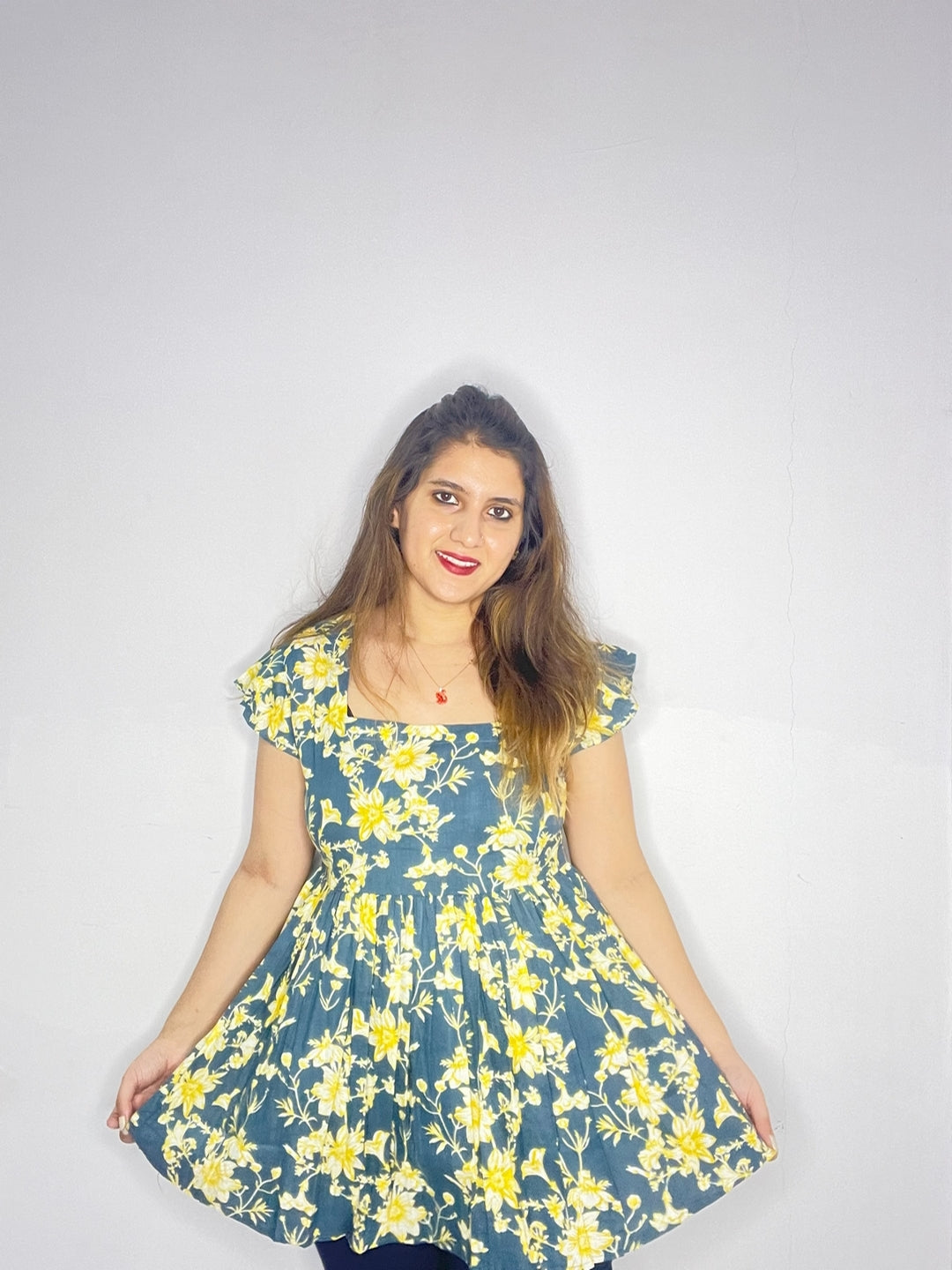 Cotton Printed Top