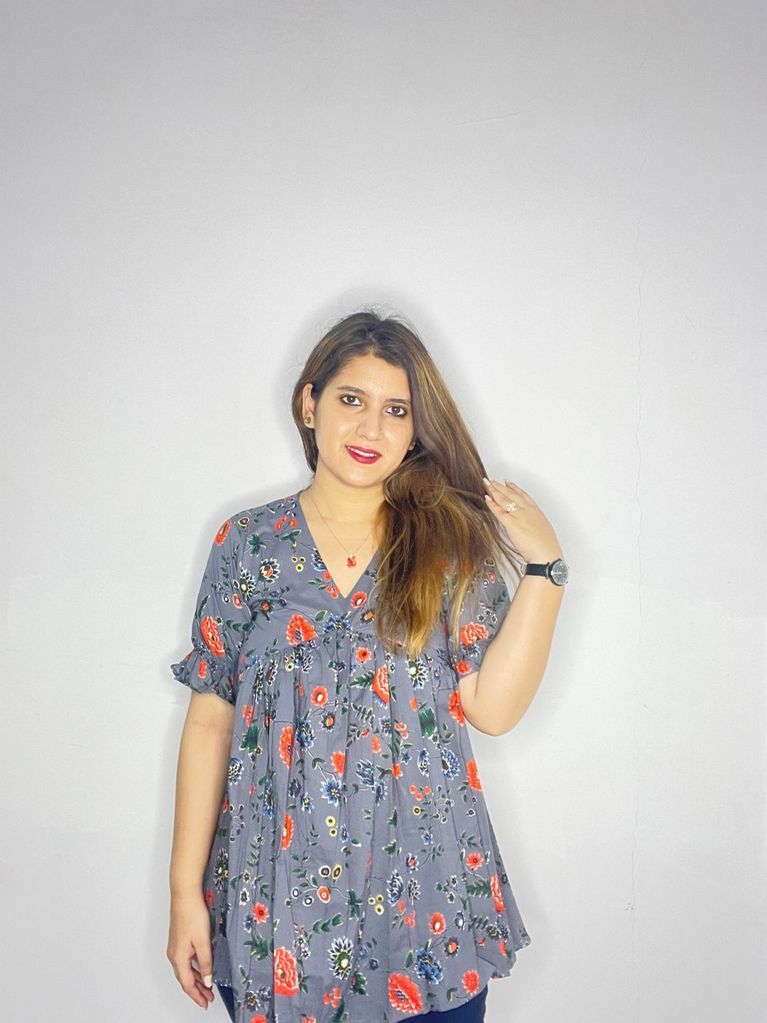 Cotton Printed Top
