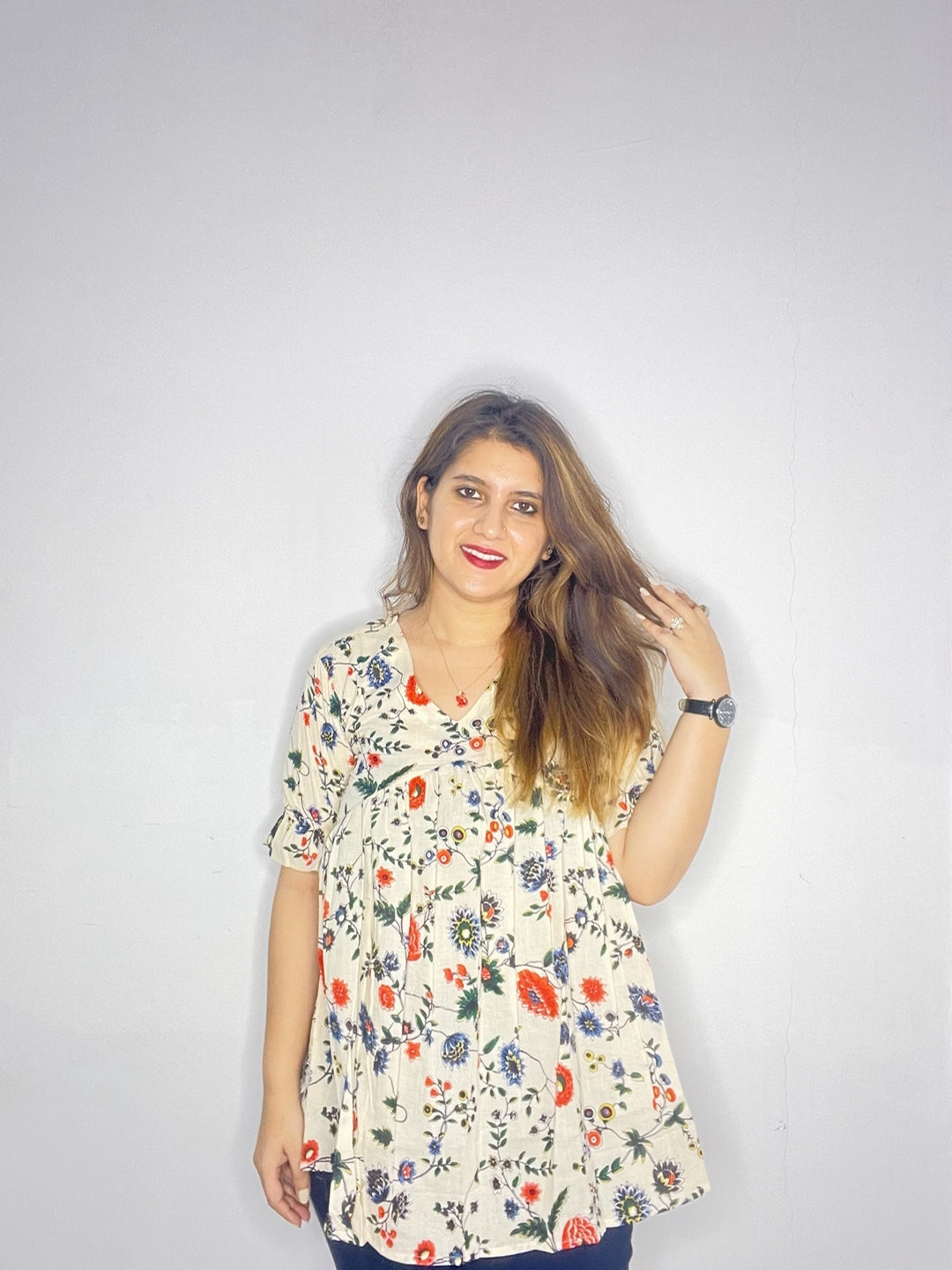 Cotton Printed Top