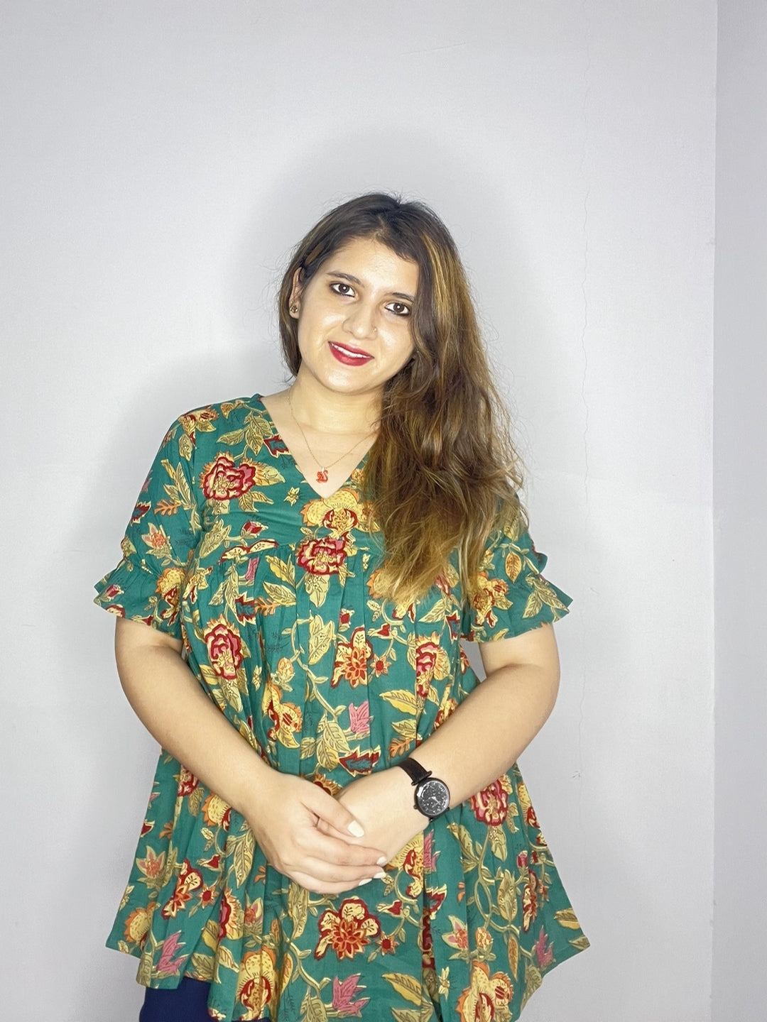 Cotton Printed Top