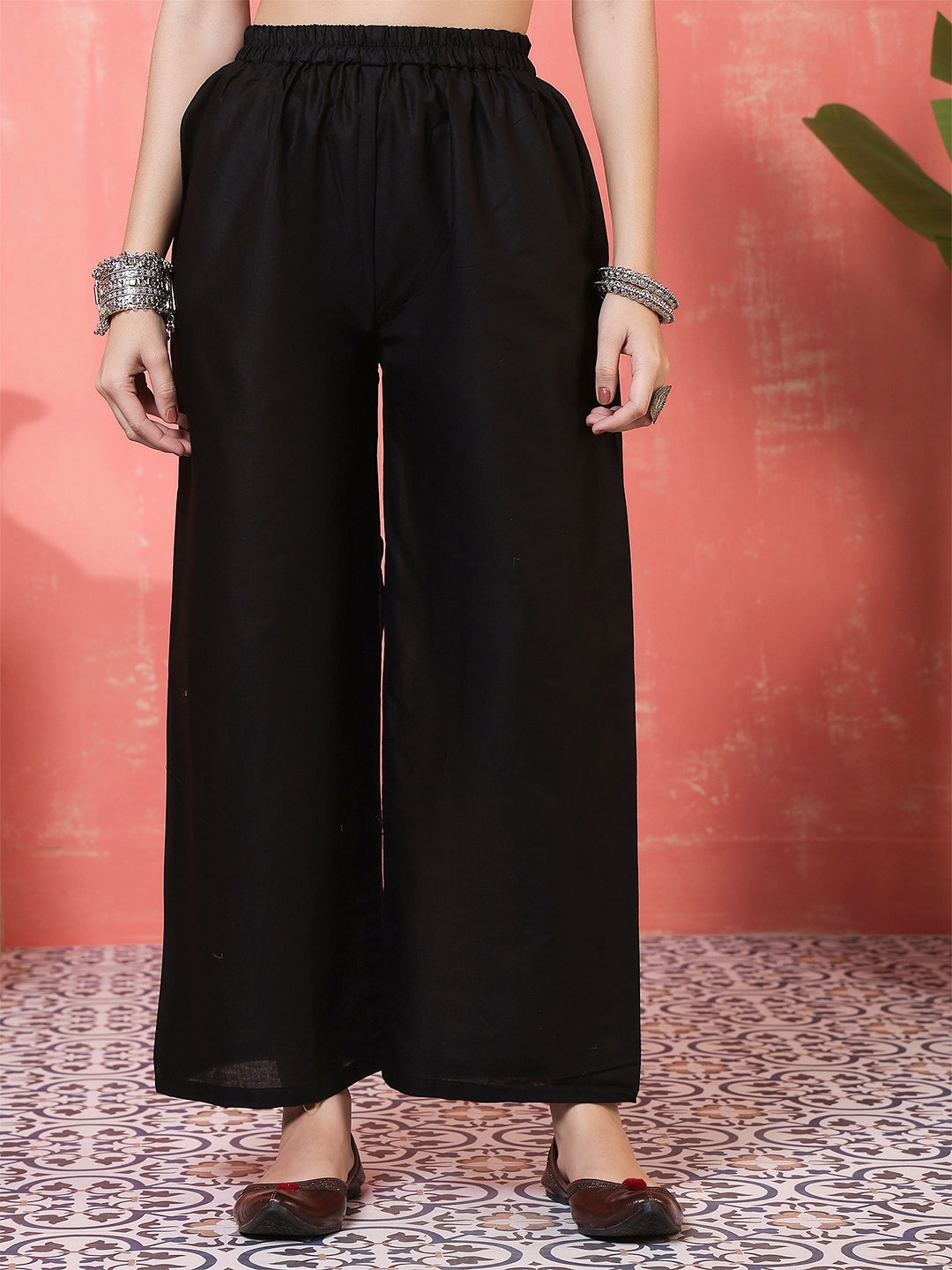 Cotton Calf Length Printed 3/4 Sleeves Round Neck Straight Kurta Suit Set With Dupatta (Preorder)