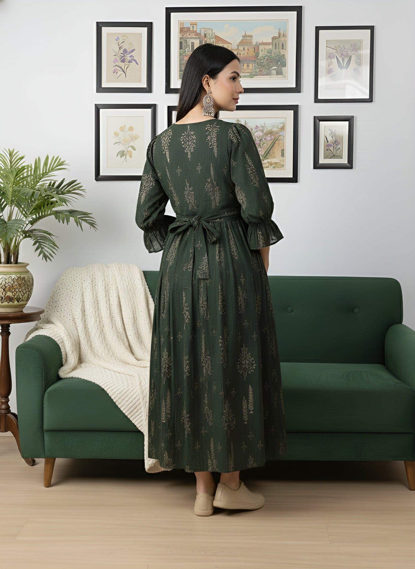 Printed Dress for Women