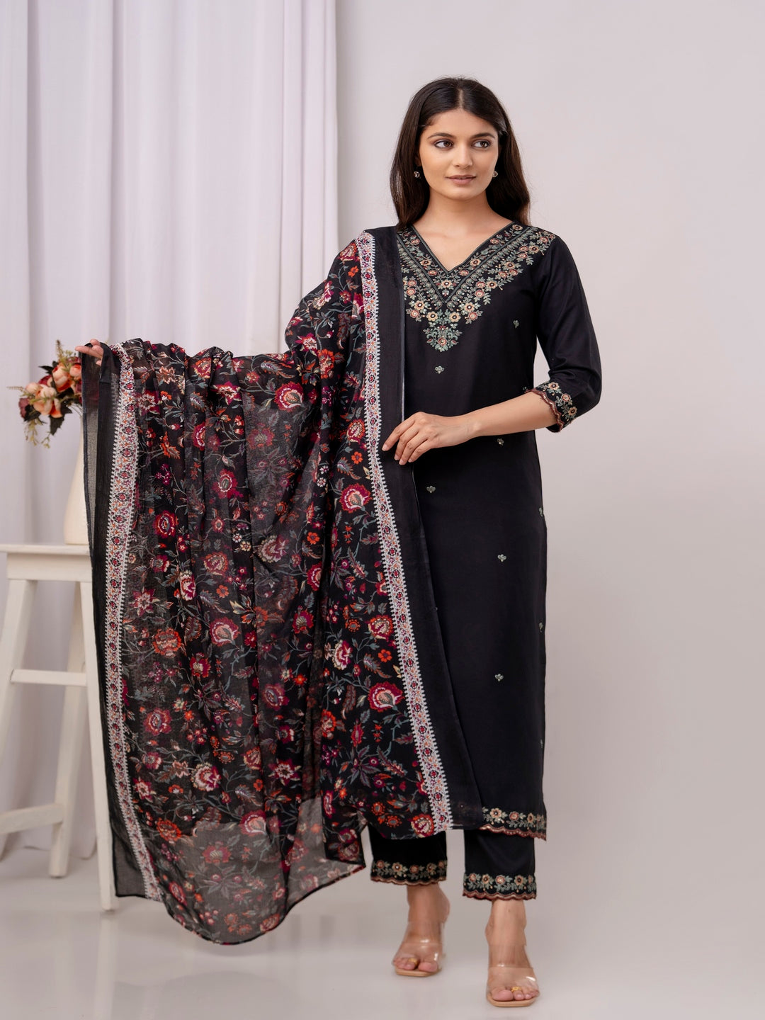 Nishabd cotton embroidered kurta – wholesale manufacturer & exporter from India