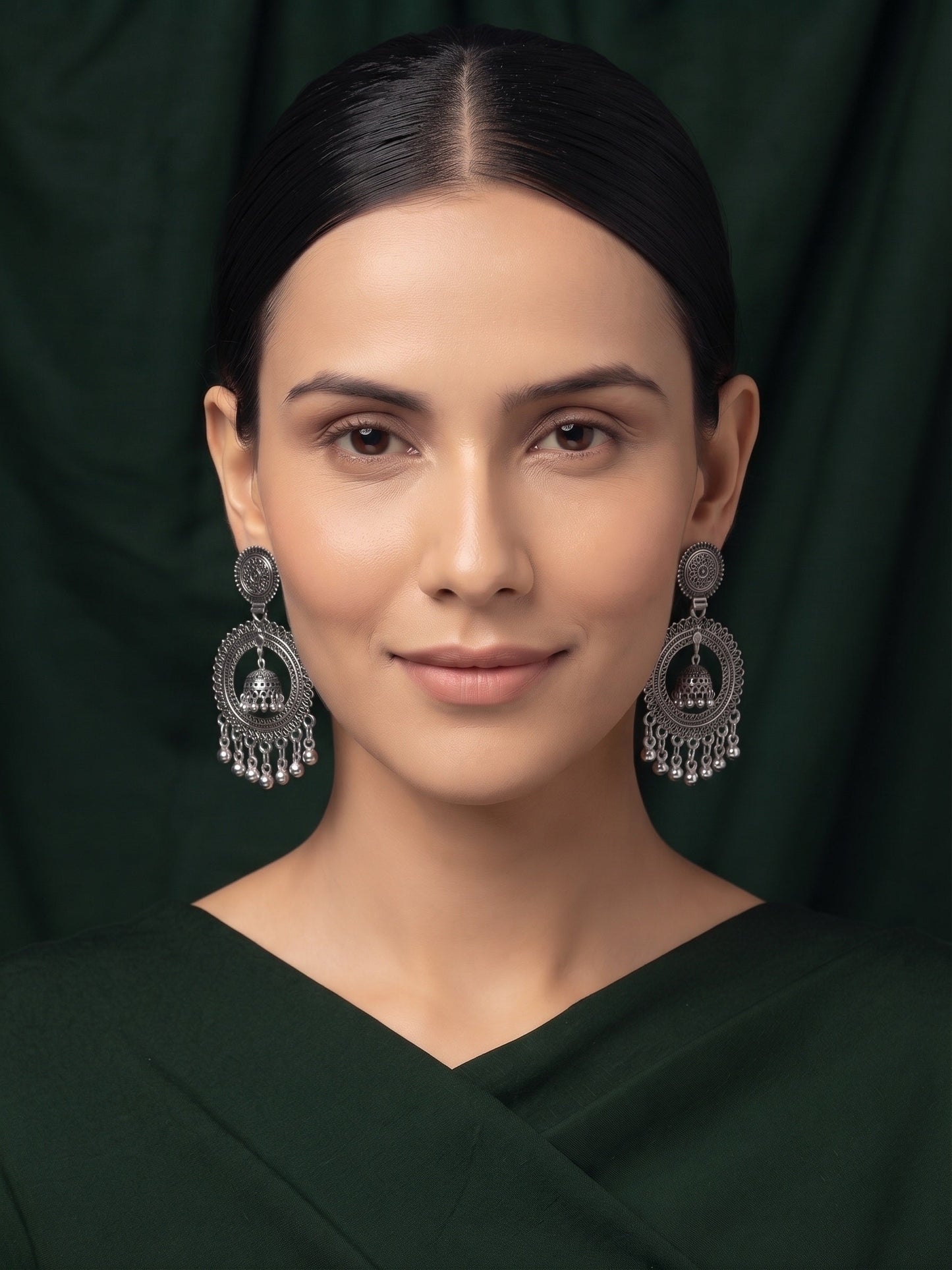 Pack Of 2 Multi-Design Earrings Combo For Women