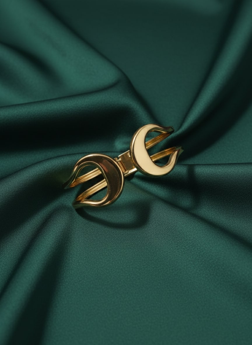 Golden Stylish Slip-On Bracelet