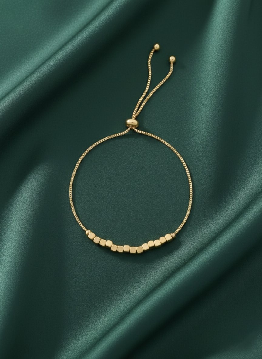 Golden Adjustable Bracelet