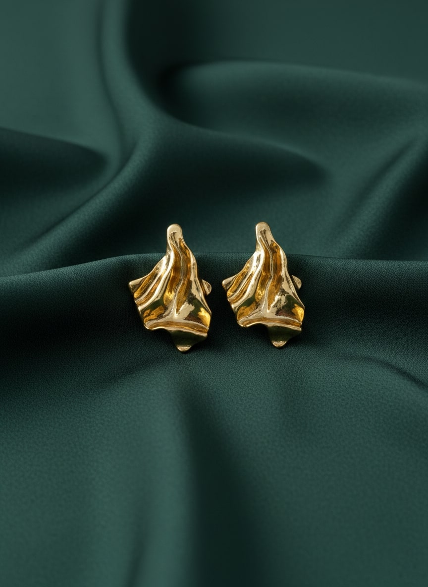 contemporary Style Unique Pattern Earrings