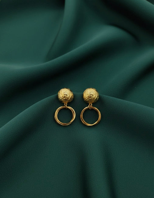 Fancy Golden Stylish Earrings