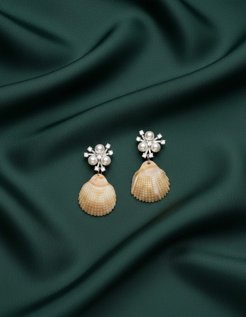 Beautiful Korean Seashell Earrings
