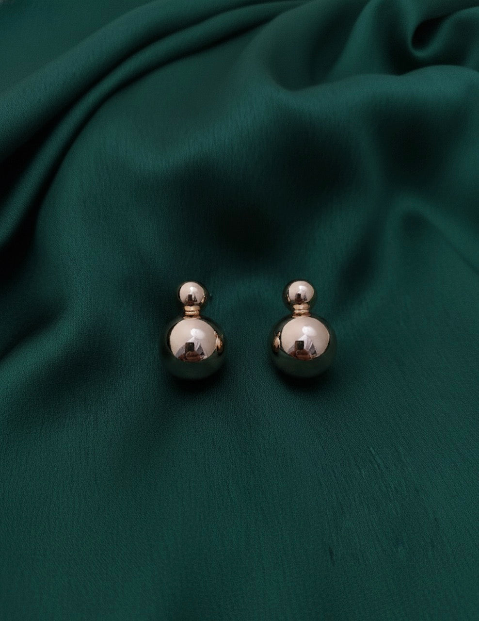 Rose Gold Korean Earrings