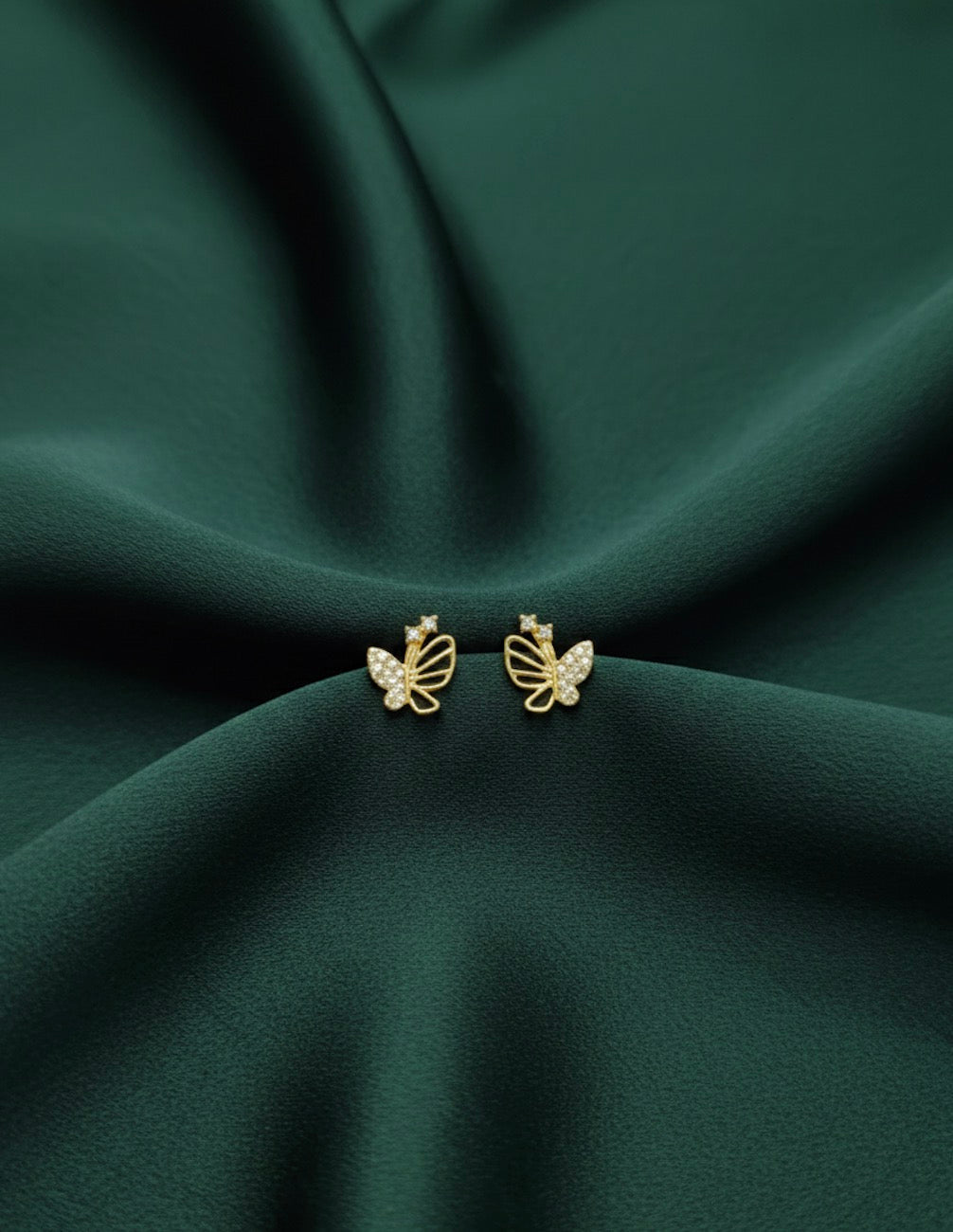 Fancy Mini Butterfly Studs