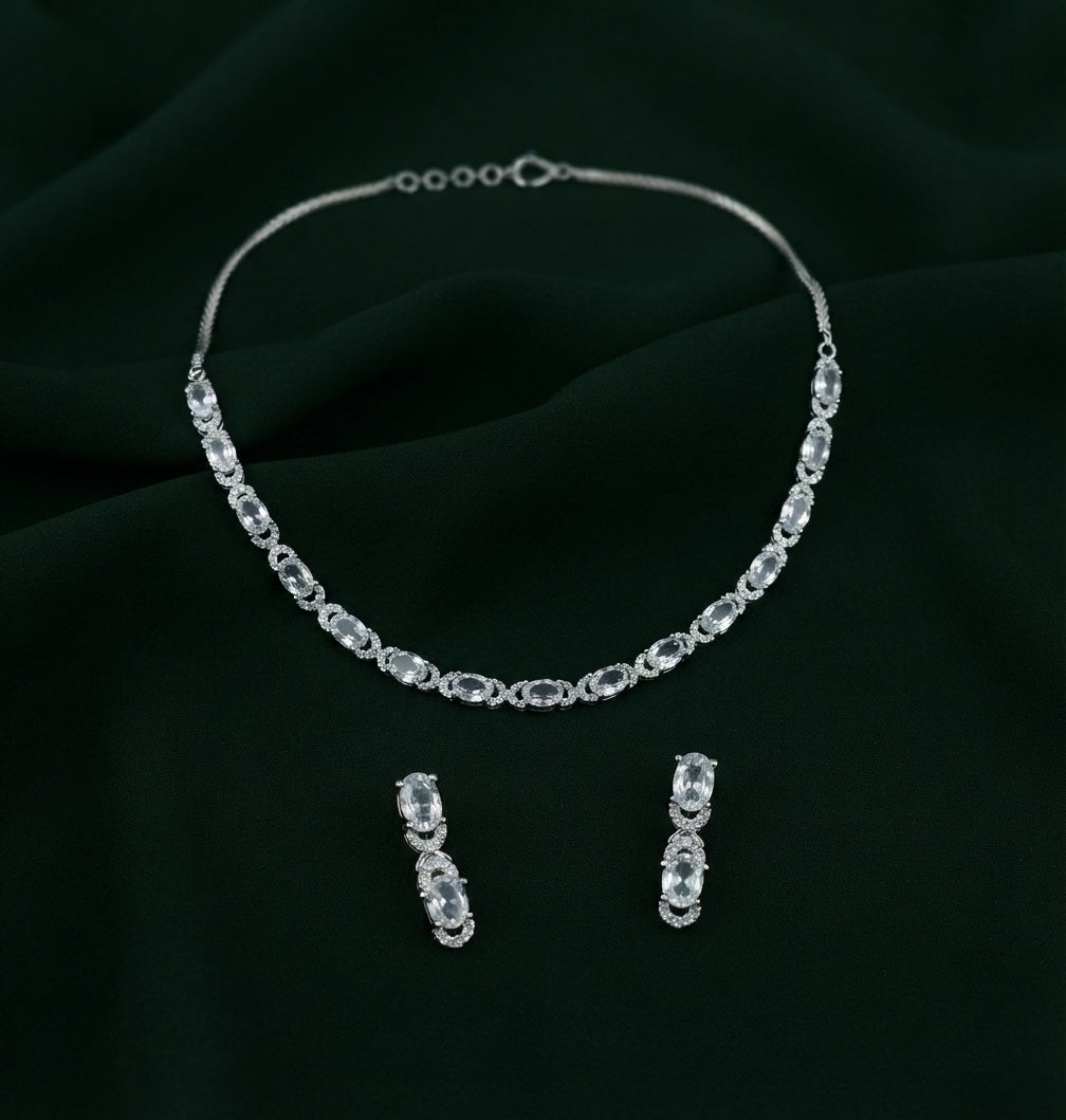 American Daimond Jewellery Set