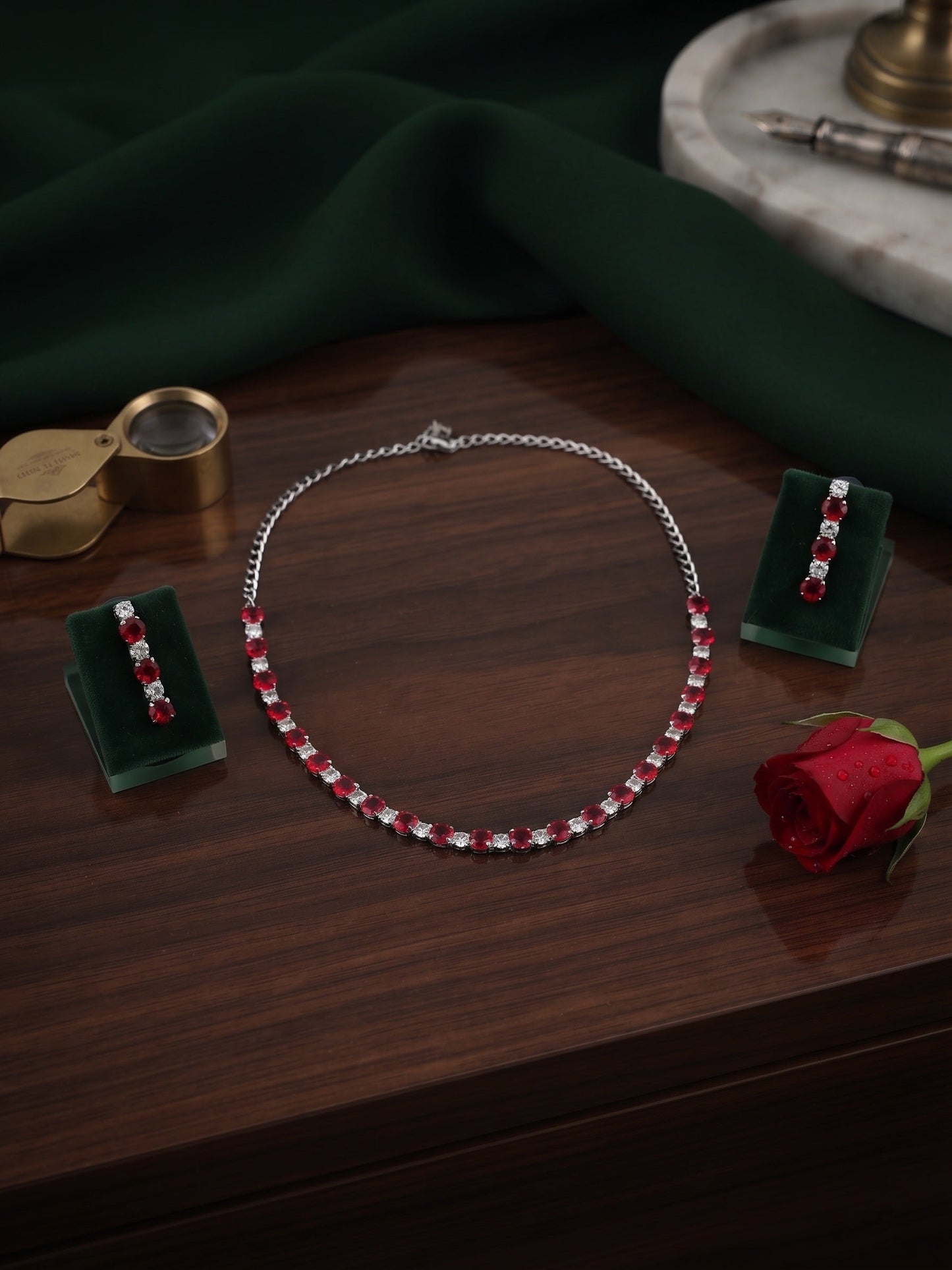 American Daimond Jewellery Set