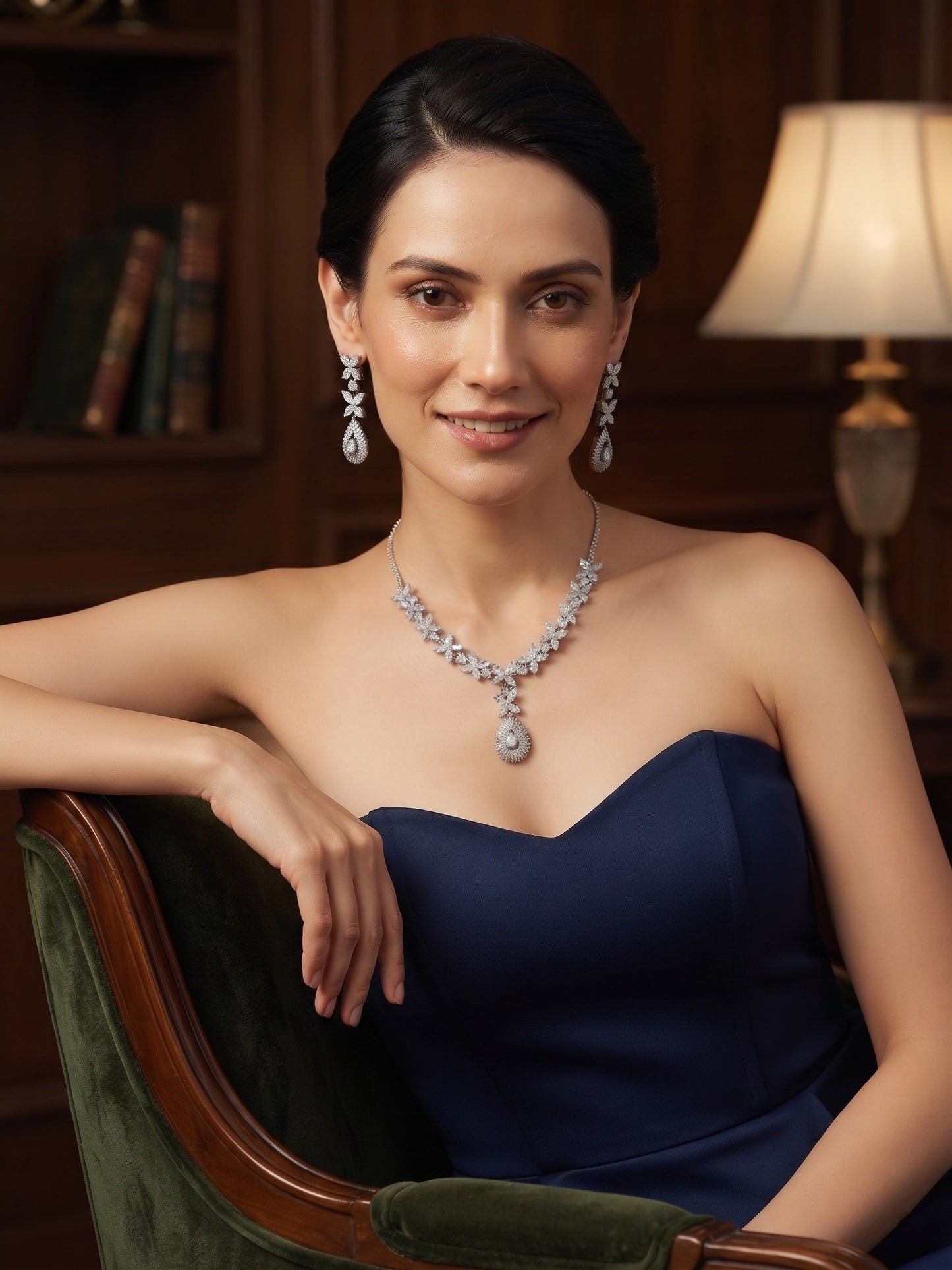American Daimond Jewellery Set