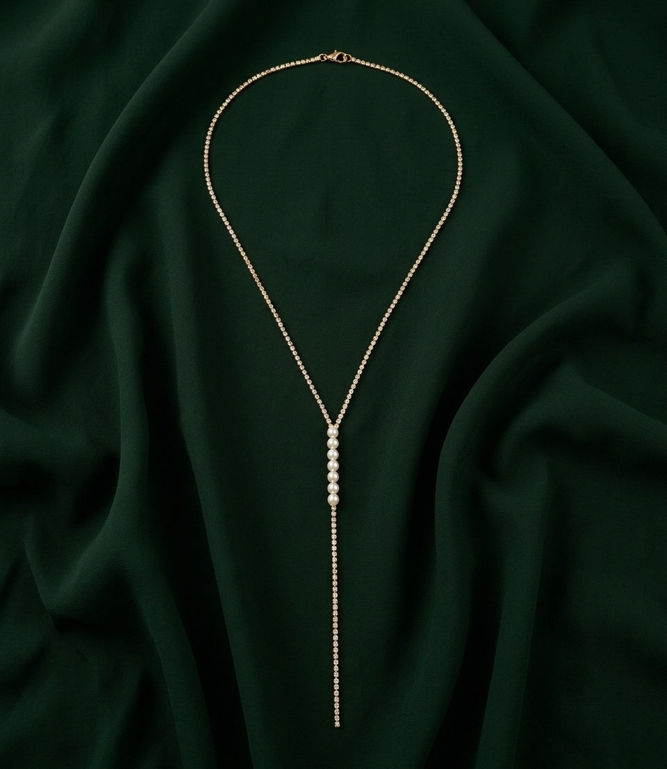 Women Gold-Plated Fancy Beaded Trendy Necklace