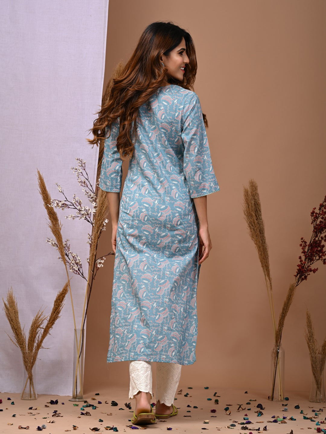 Pure Cotton Printed Kurti For Women