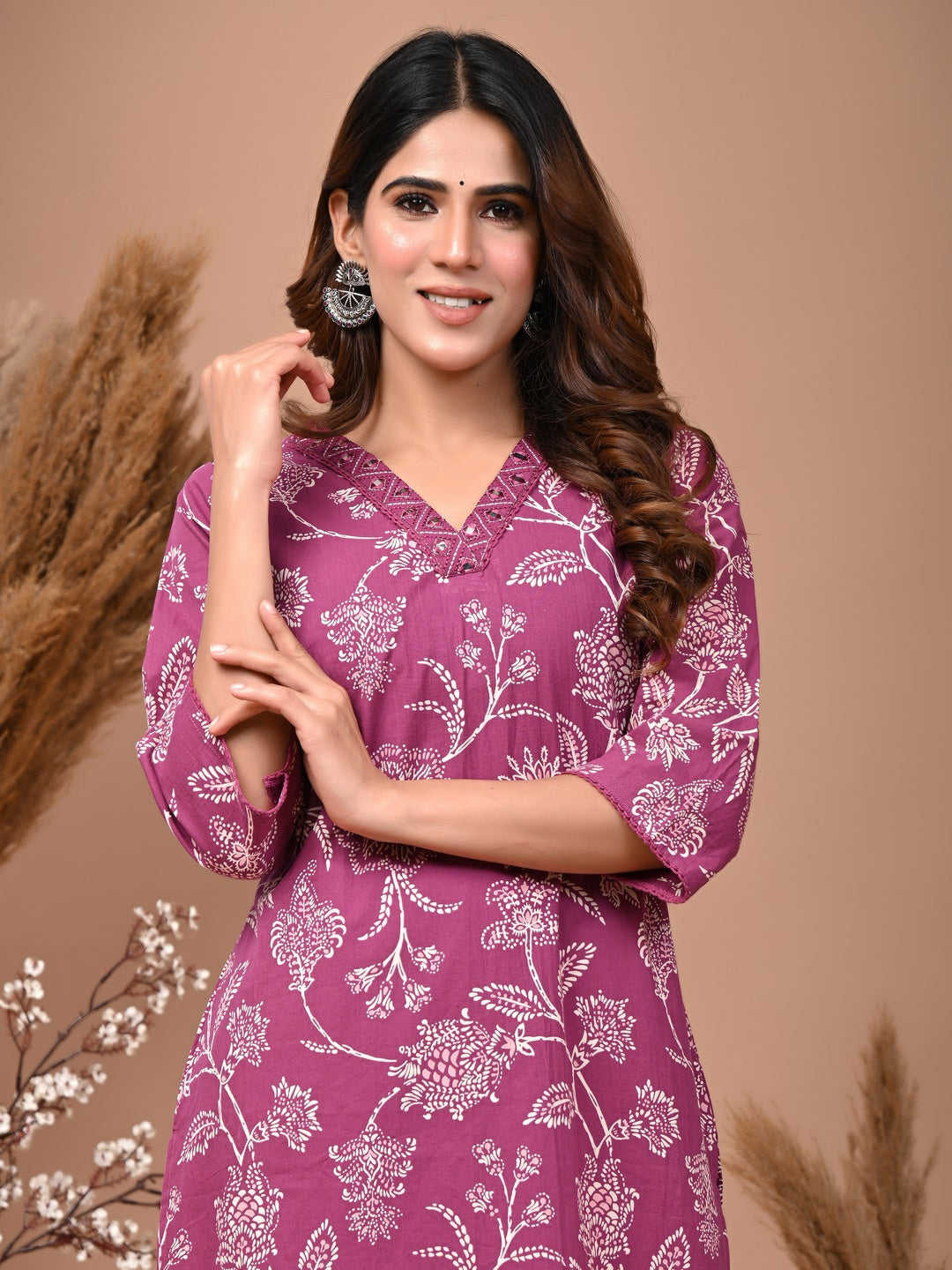 Printed Cotton Kurti For Women