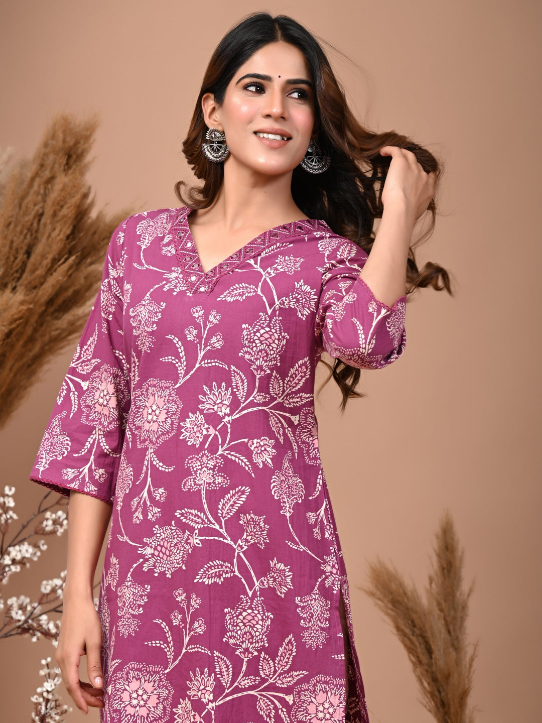 Printed Cotton Kurti For Women