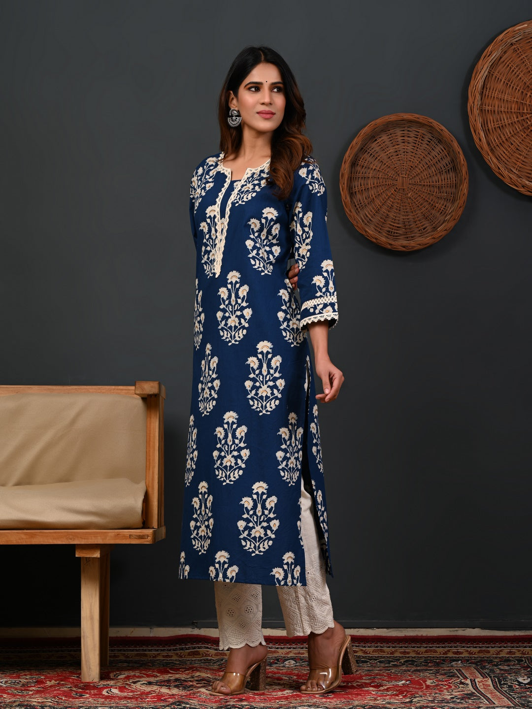 Printed Cotton Kurti For Women