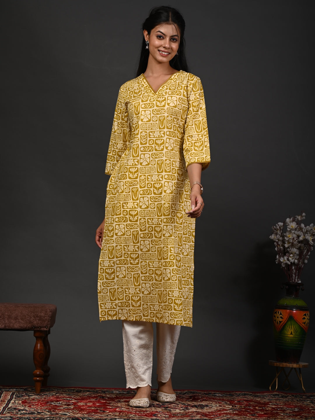 Printed Cottton Kurta