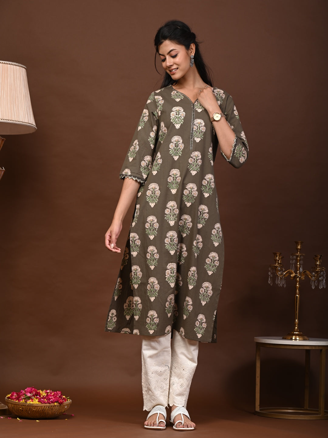 Printed Cottton Kurta