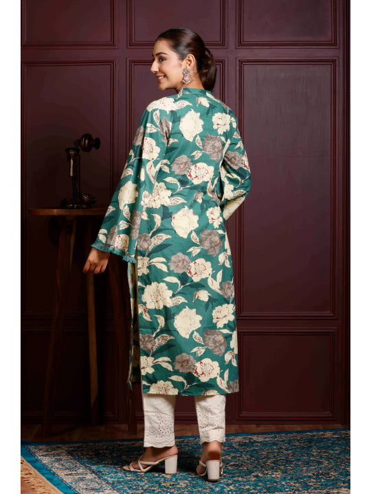 Straight Printed Cotton Kurtas