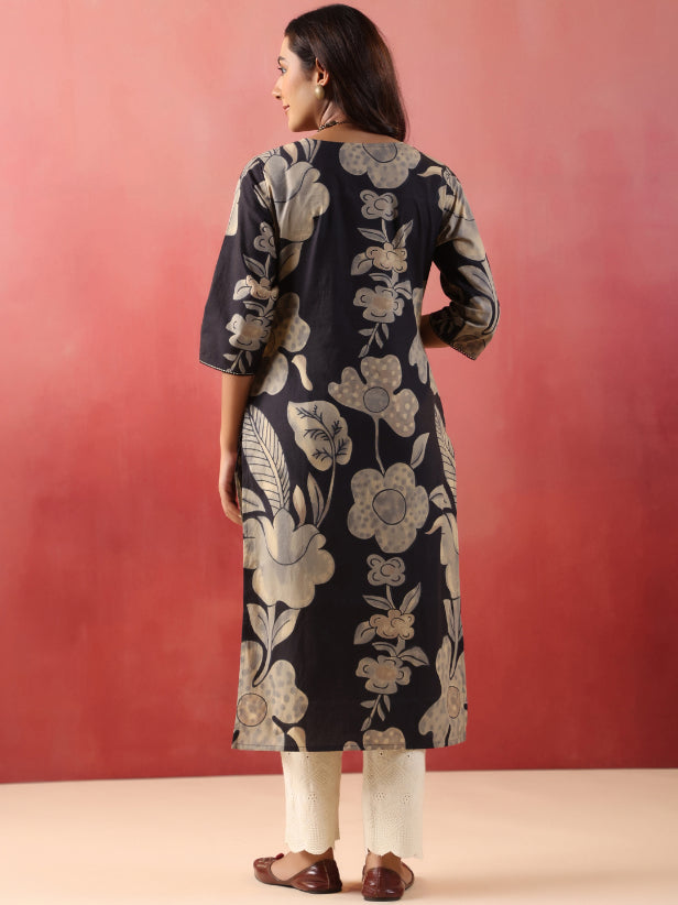 Straight Printed Cotton Kurtas