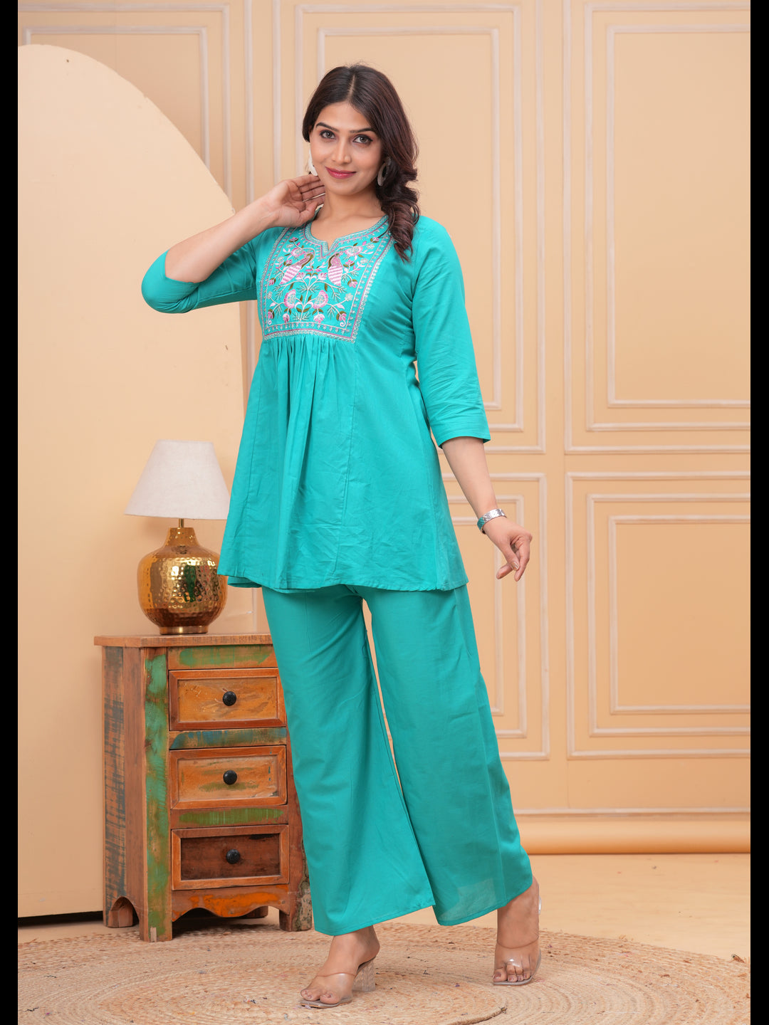 Sky Embellished Co-Ord Sets