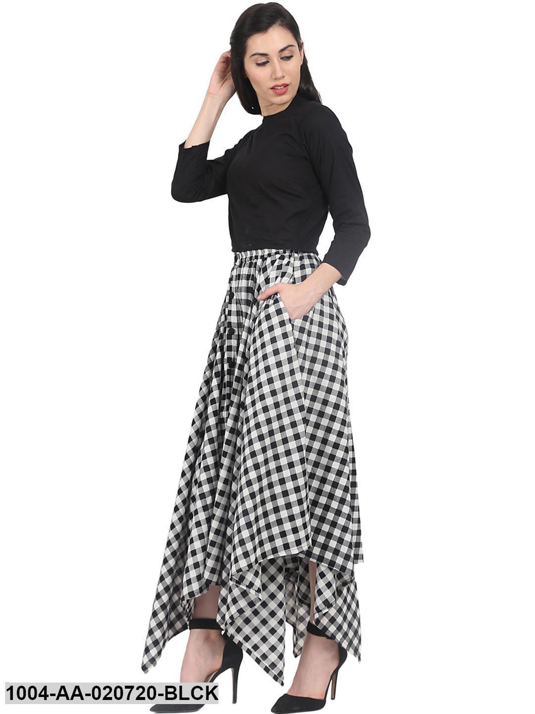 Solid Top with Skirt