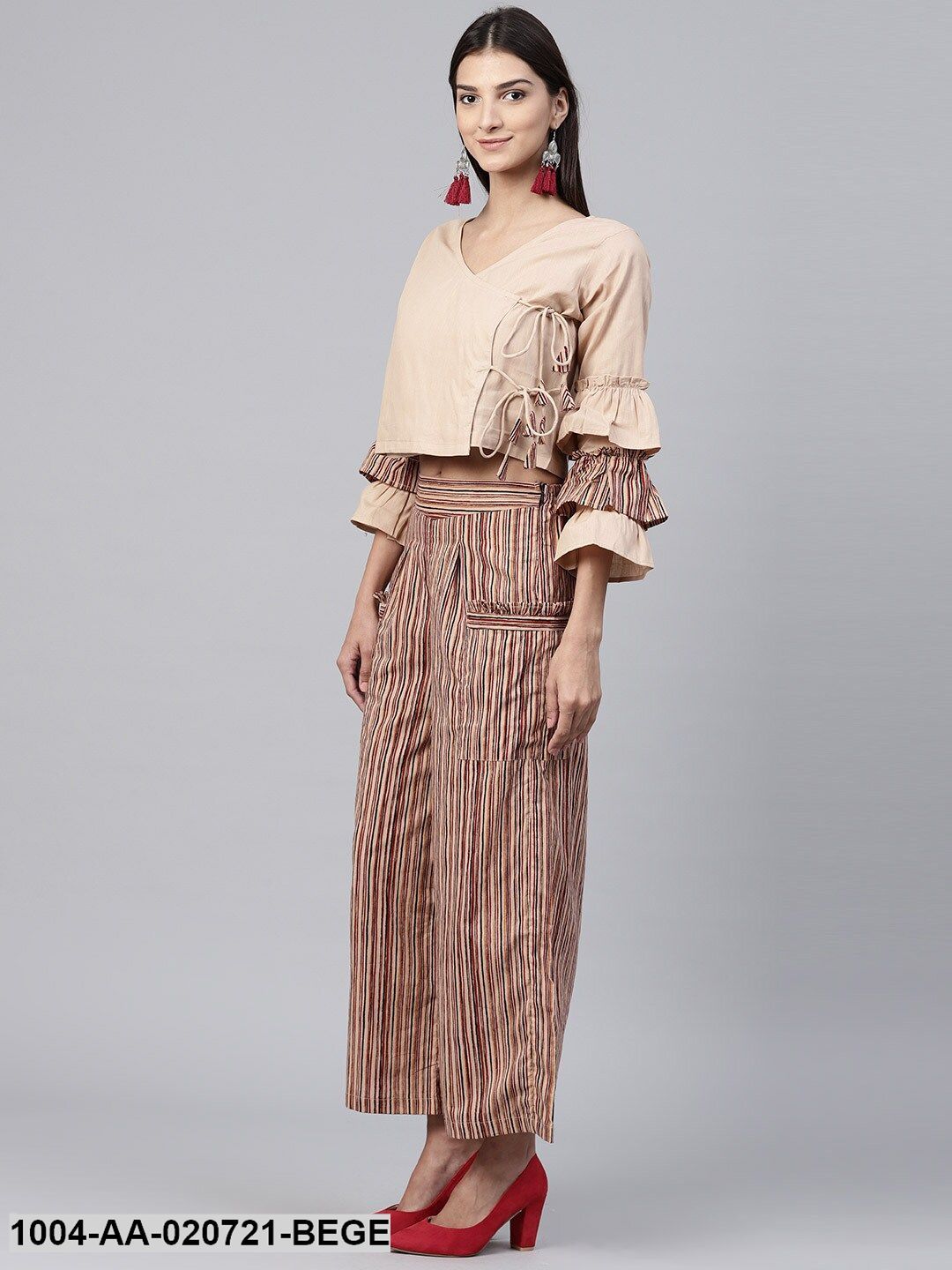 Solid Top with Palazzos