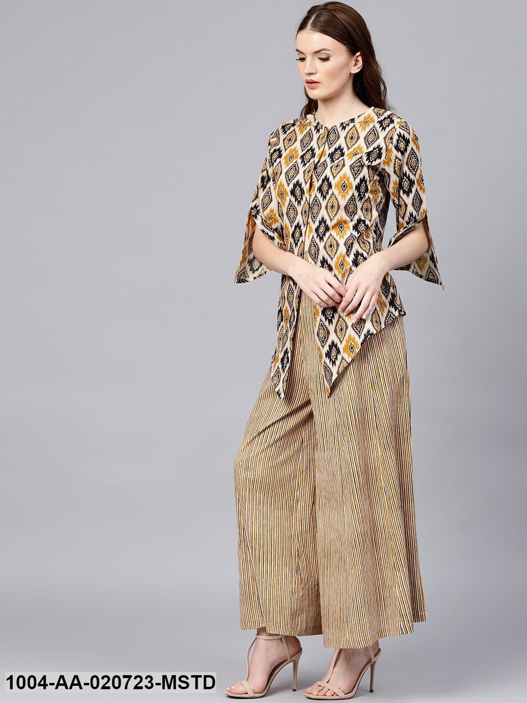 Printed Top with Palazzos