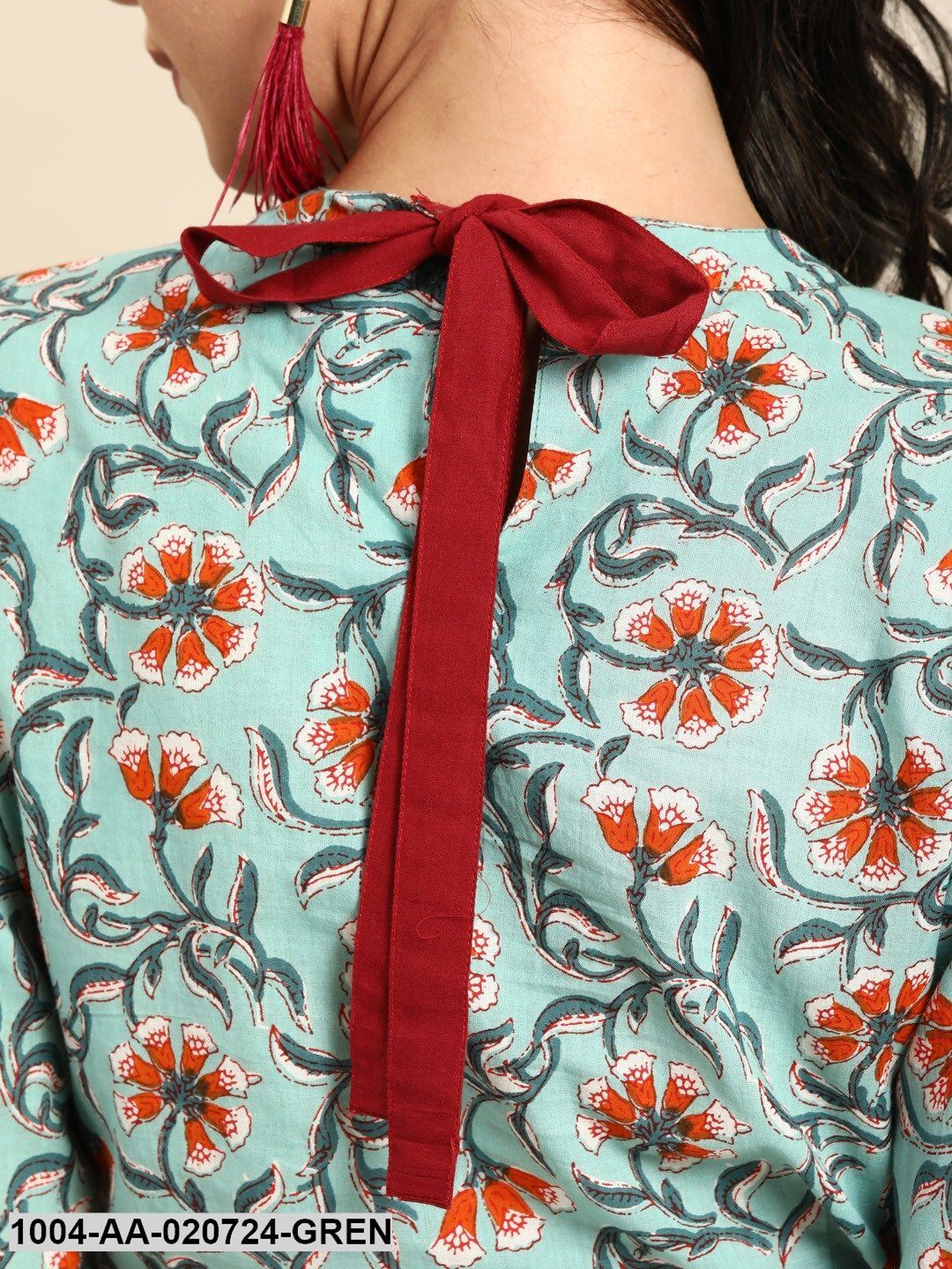 Printed Top with Skirt