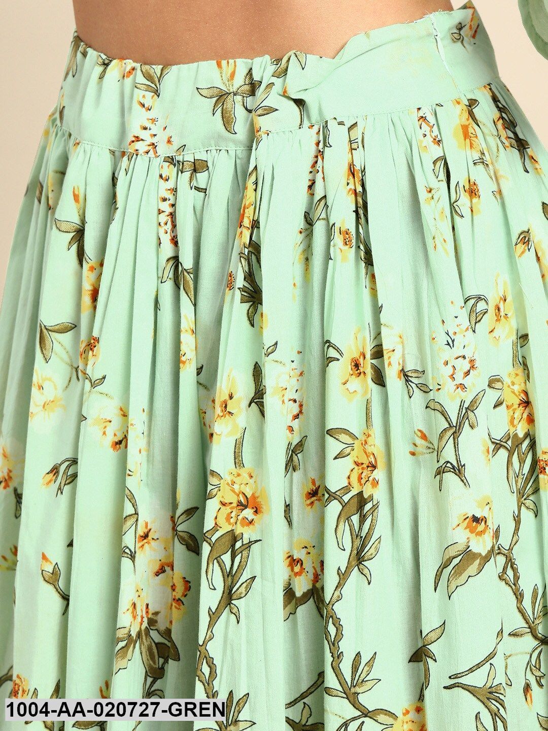 Printed Top with Skirt