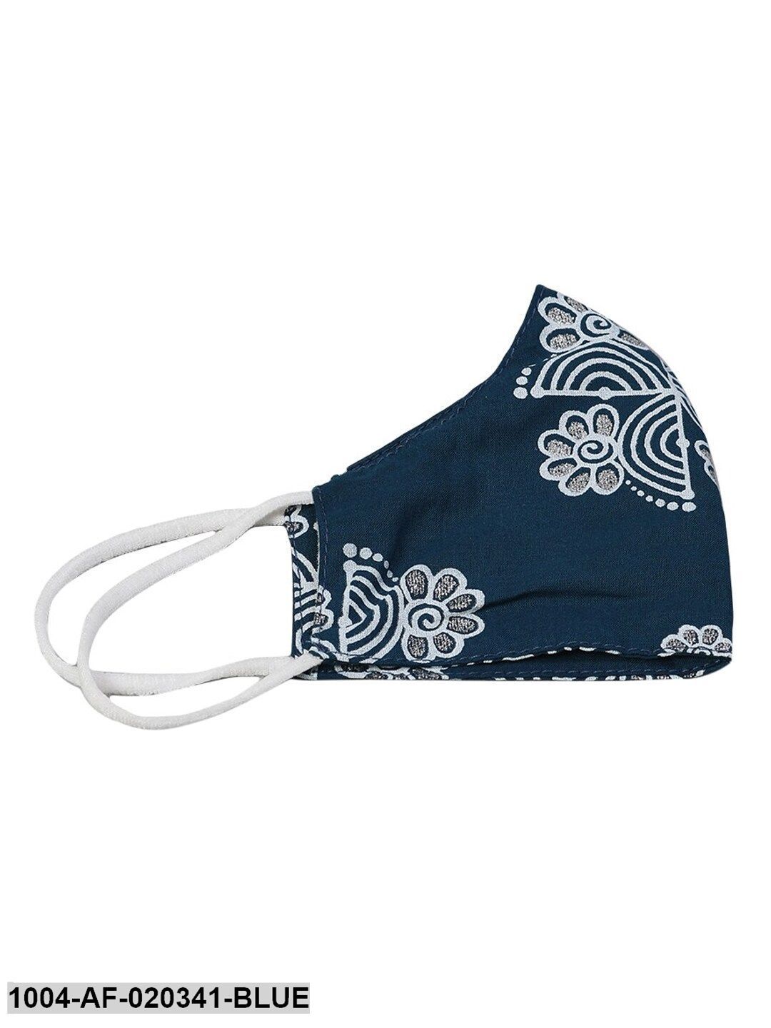 Blue Printed Kurta with Palazzos