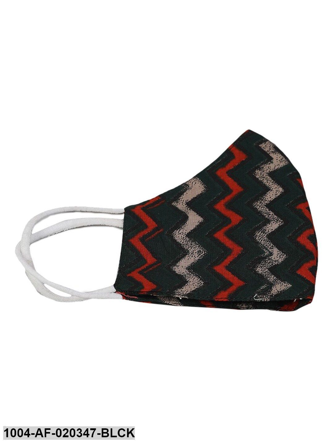 Black & Red Printed Kurta with Palazzos