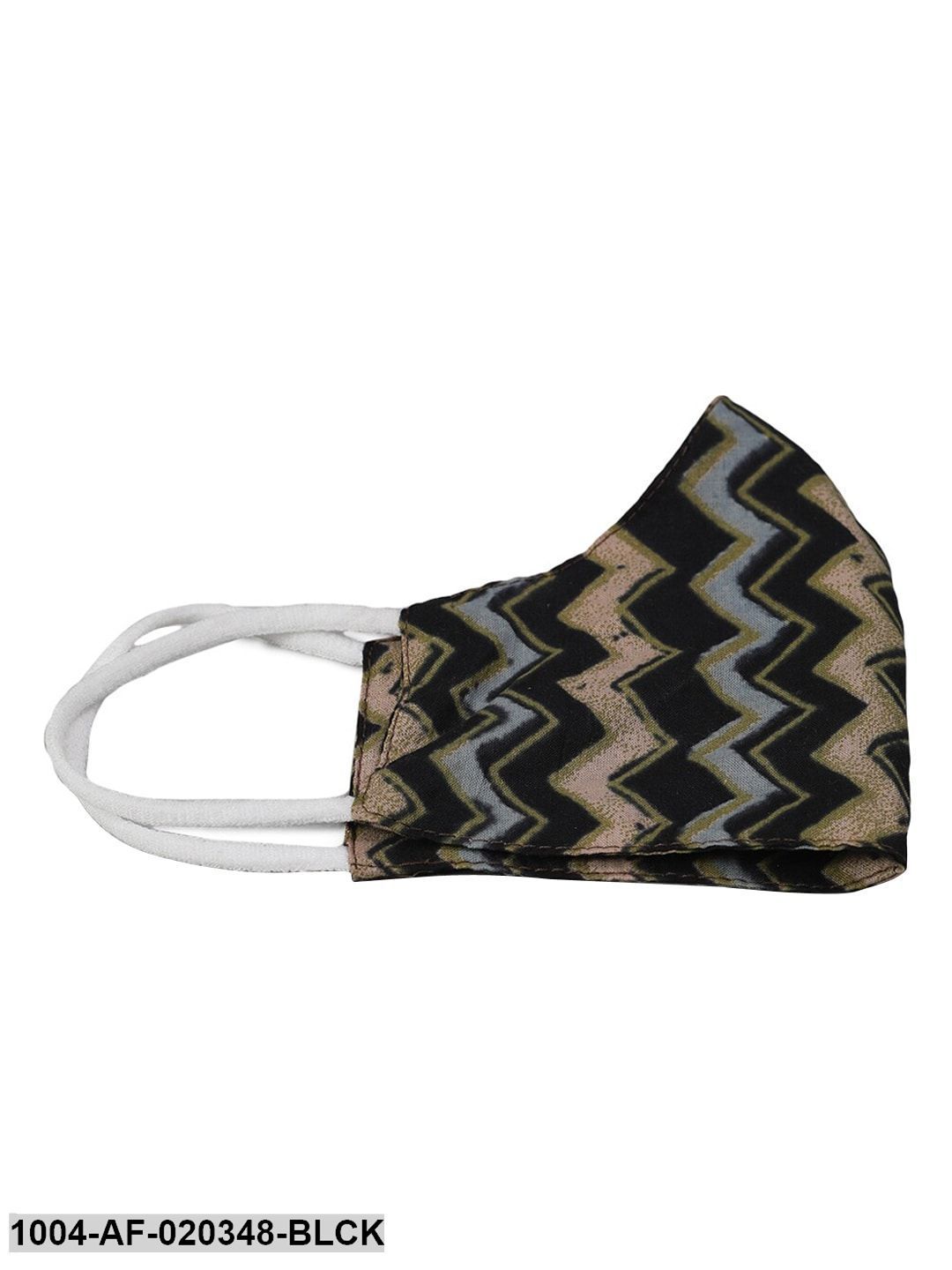 Black Printed Kurti with Palazzos