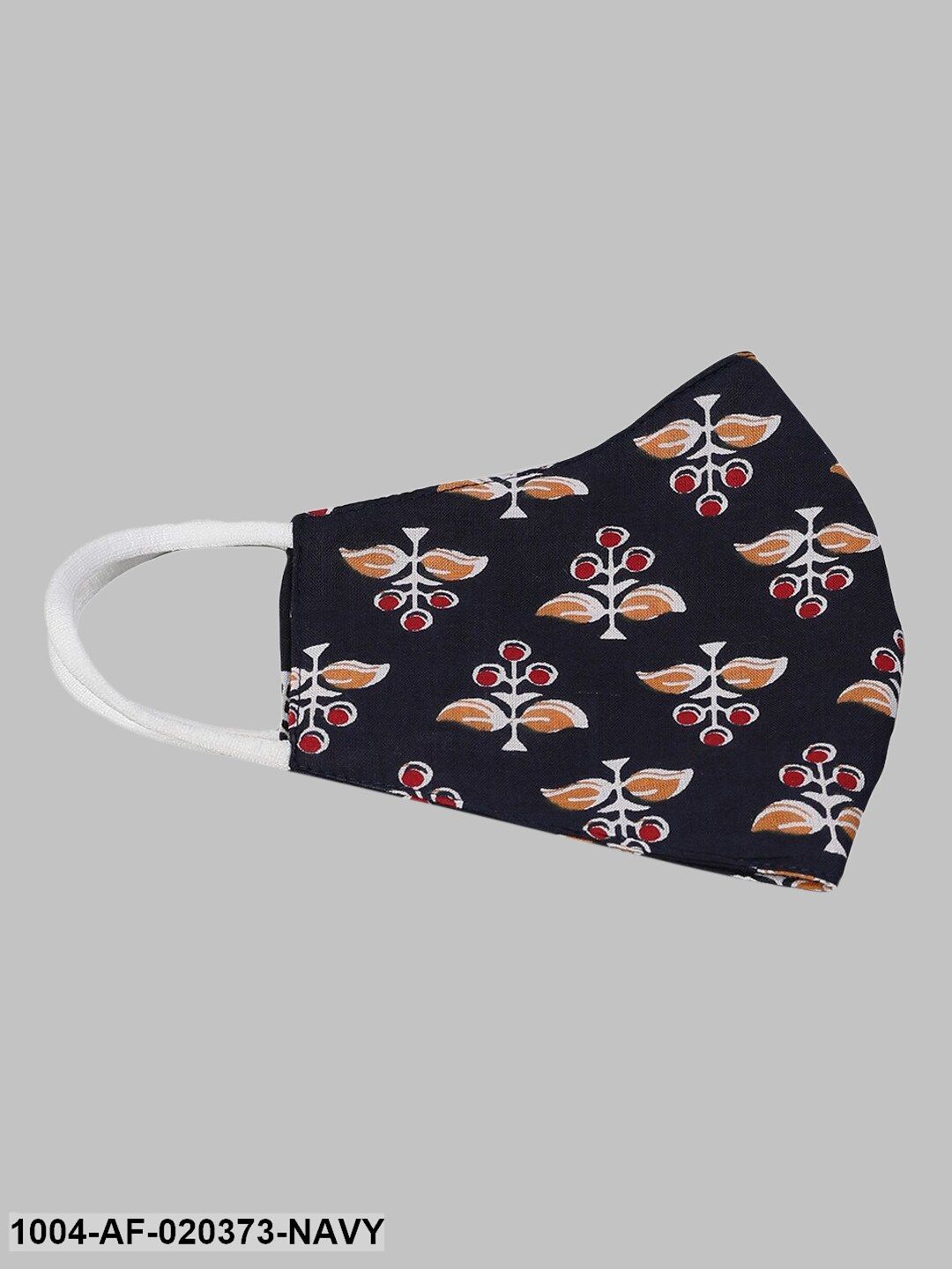 Navy Blue Printed Kurta with Palazzos