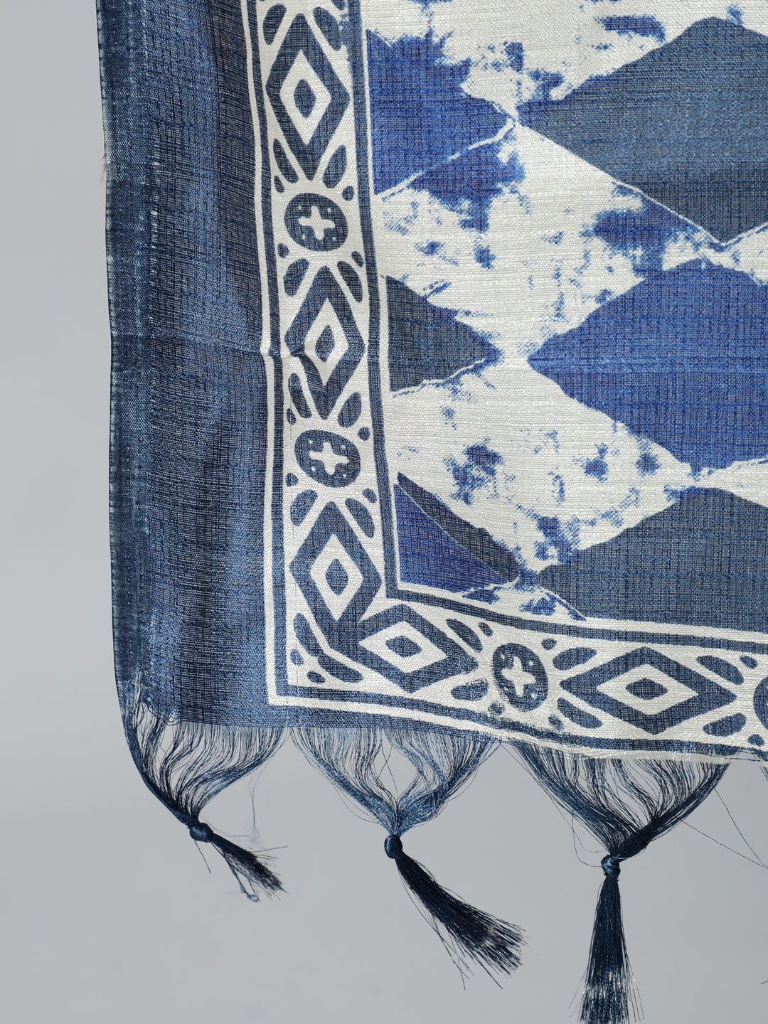 Off White Kurta With Plazo & Dupatta