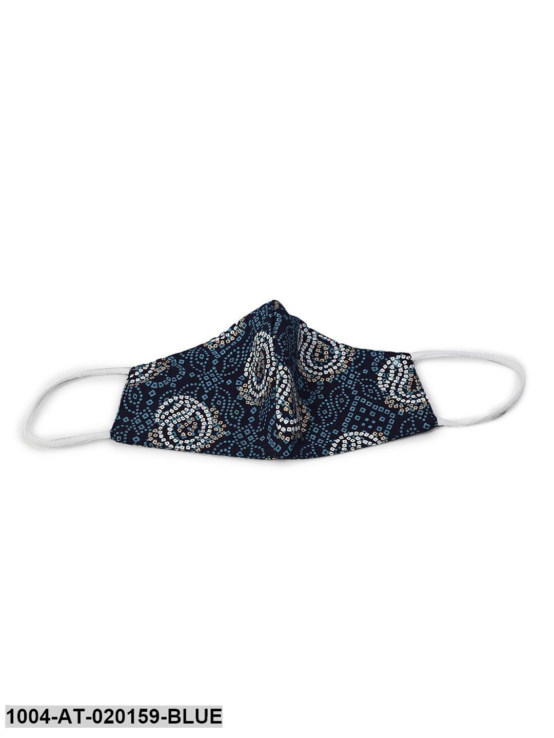 Blue Bandhani Printed Kurta