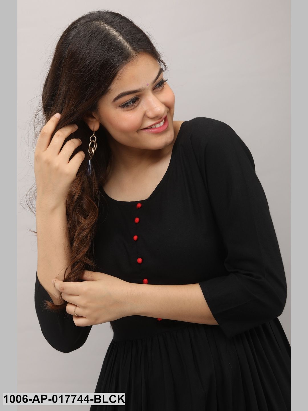 Flared Kurta with Duptta